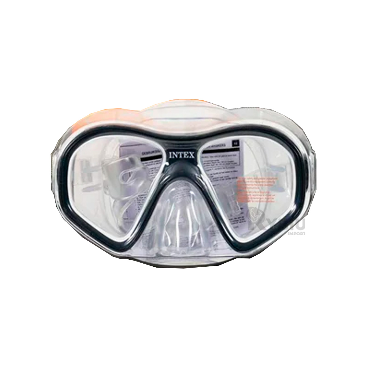 GAFAS NATACIÓN RYBIU 55977 INFANTILES UTIL PISCINA NEGRO + REGALO STICKERS - 2