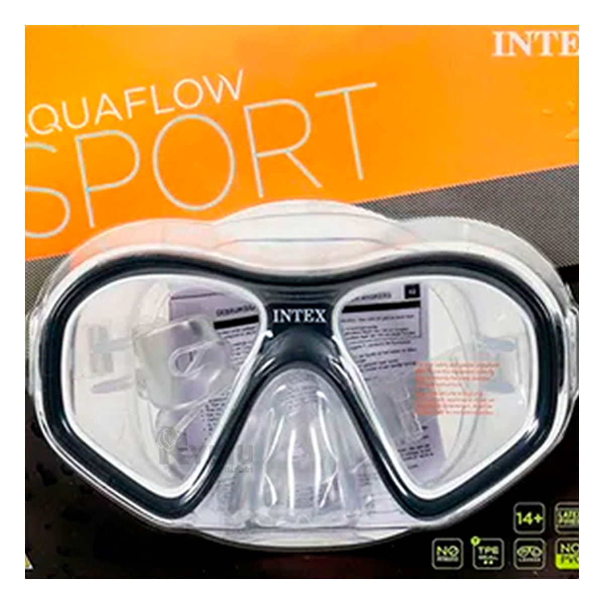 GAFAS NATACIÓN RYBIU 55977 INFANTILES UTIL PISCINA NEGRO + REGALO STICKERS - 4