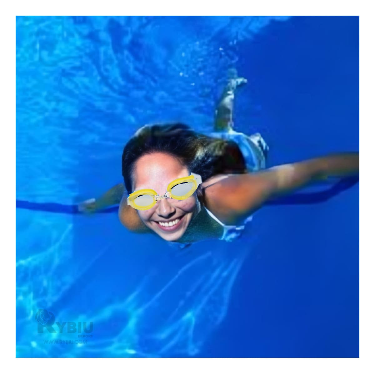 GAFAS RYBIU 55602 PEQUEÑOS DEL HOGAR + GIFT STICKERS AMARILLO - 4