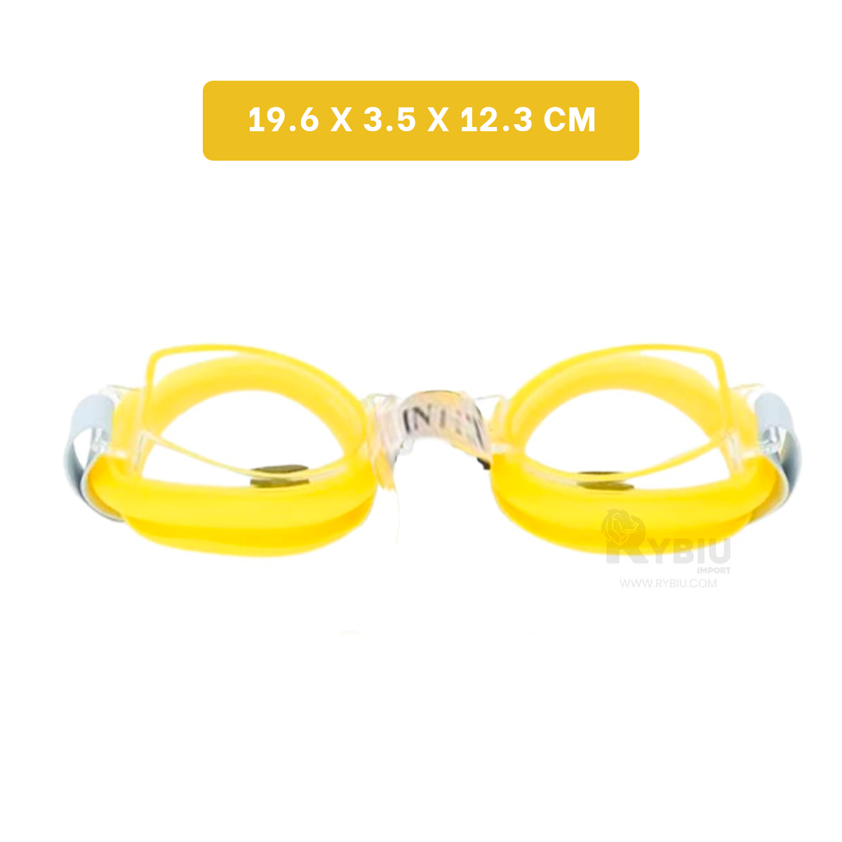 ANTEOJOS RYBIU 55602 MODERNO NADO + REGALO LIGAS PEINAR AMARILLO - 5