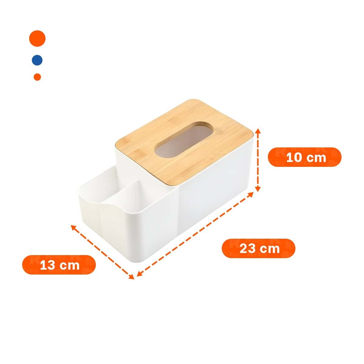 PORTA SERVILLETAS MULTIFUNCIONAL FACIL DE LIMPIAR, LIGERO Y SEGURO BLANCO Y+LIGAS REGALO - 4