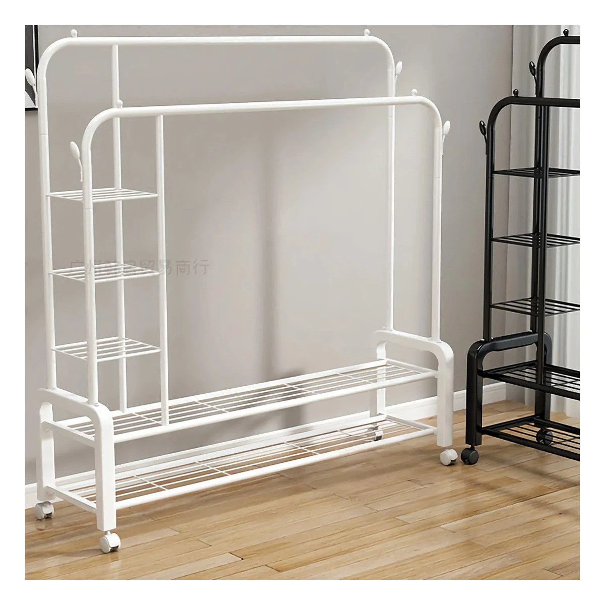 ESTANTE RYBIU HO32618 COMPACTO 2 NIVELES BLANCO + REGALO STICKERS - 4