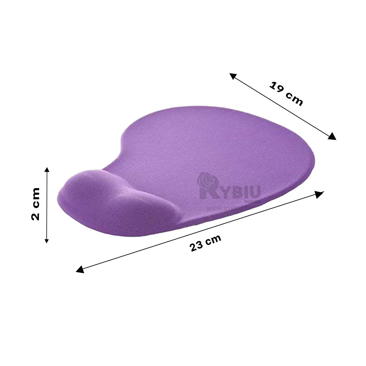 BASE RYBIU TE32544 GEL PARA RATON PEQUEÑO TONO LILA + REGALO AGENDITA - 5