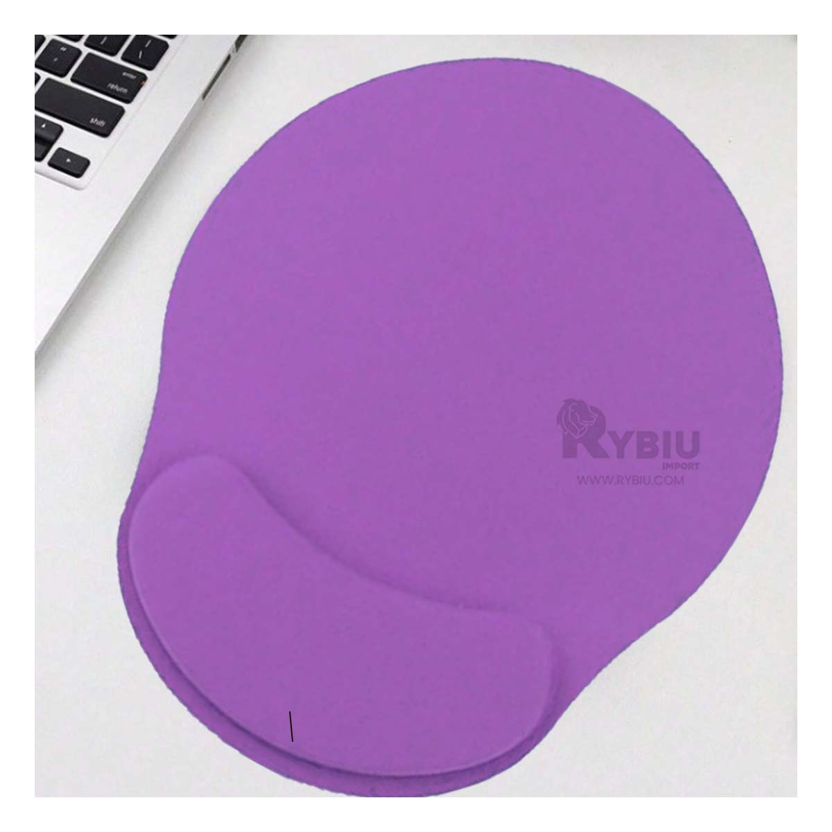 MOUSE PAD RYBIU TE32544 ANTIDESLIZANTE PEQUEÑO LILA  + PAPEL REGALO - 1