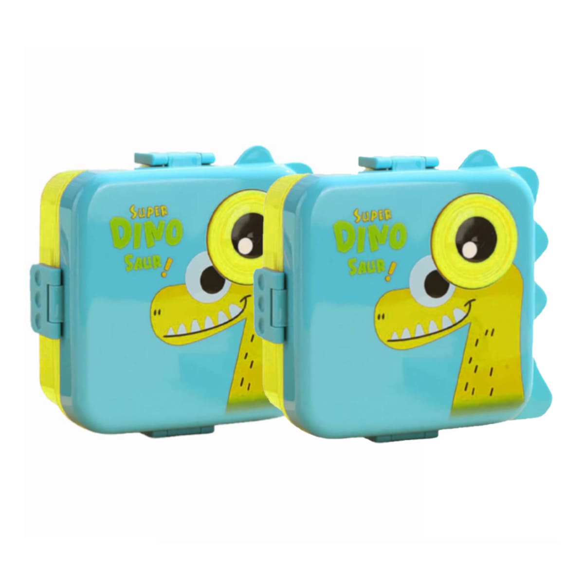 PACK4 TAPER INFANTIL PLASTICO 1600ML CELES Y+LIGAS DE REGALO - 2