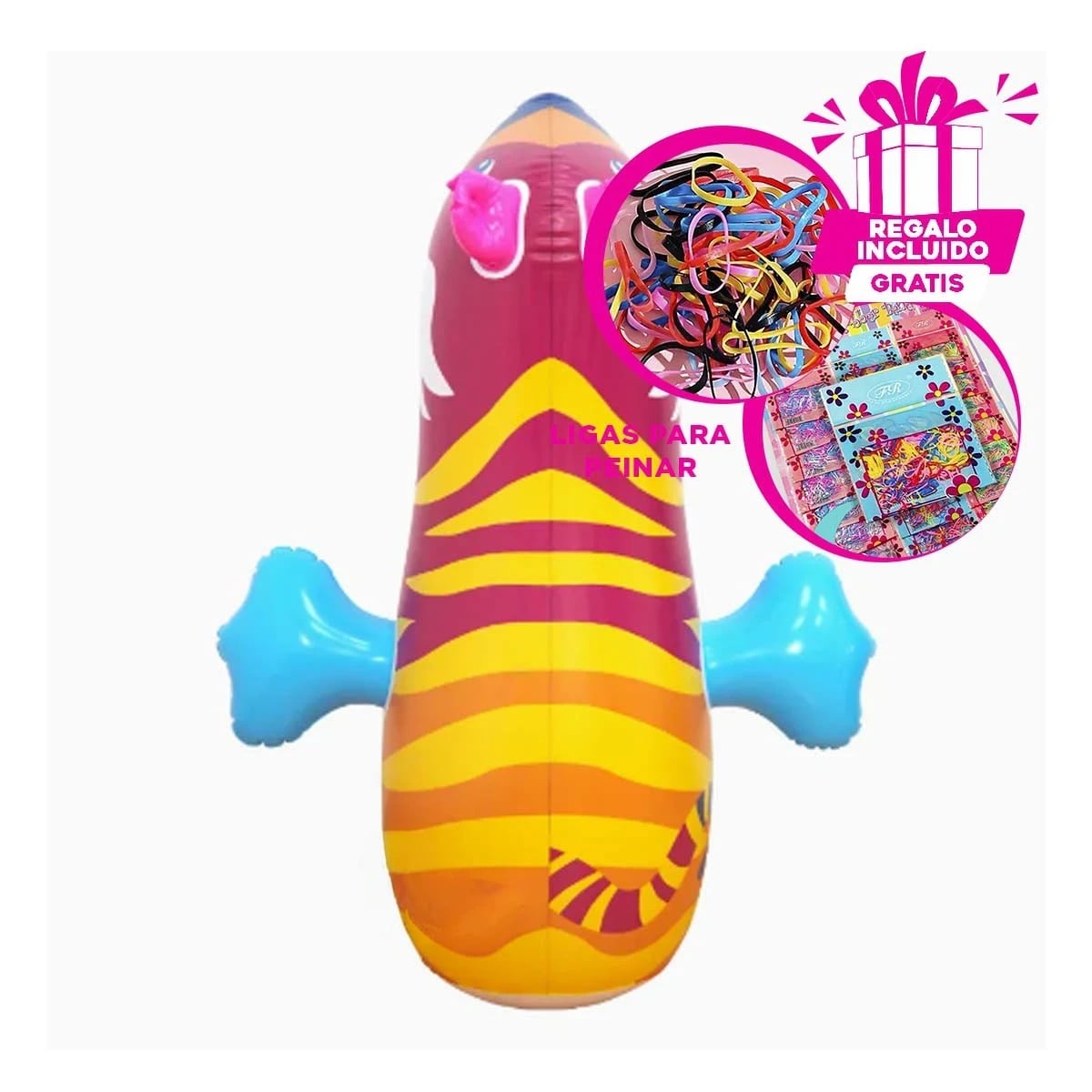 MUÑECO INTERACTIVO CON DISEÑO DE TIGRE Y+LIGAS DE REGALO - 1