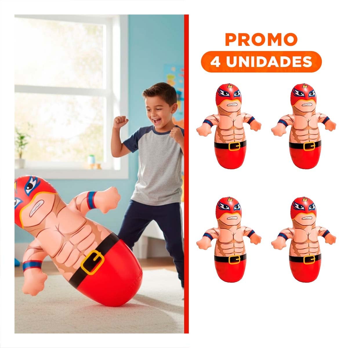 PACK4 ACCESORIO DE JUEGO DE INTERIOR PARA DIAS DE LLUVIA EN LA VIVIENDA Y+REGALO STICKER - 1