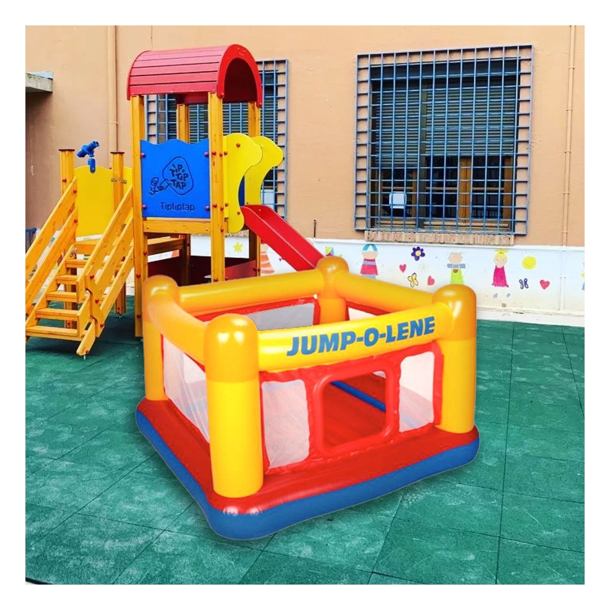 PACK2 INFLABLE DE RECREACION INFANTIL PARA DIAS DE FIESTA Y ALEGRIA YA Y+REGALO STICKER - 5