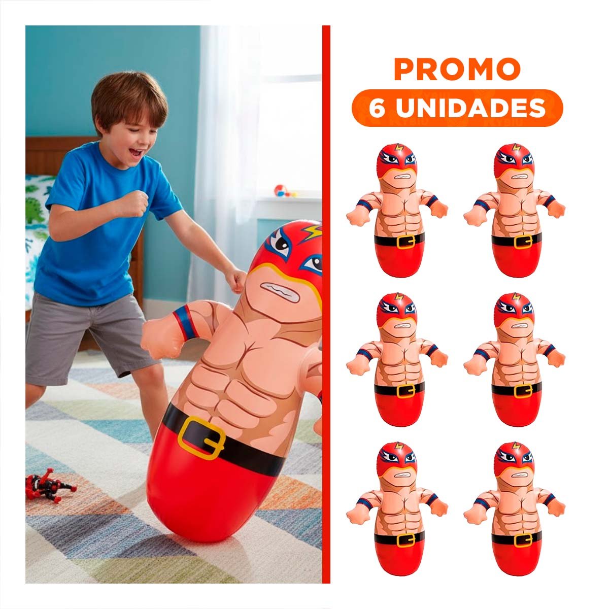 PACK6 ACCESORIO DE MATERIAL DURADERO PARA RESISTIR LOS GOLPES DEL JUEGO - 1