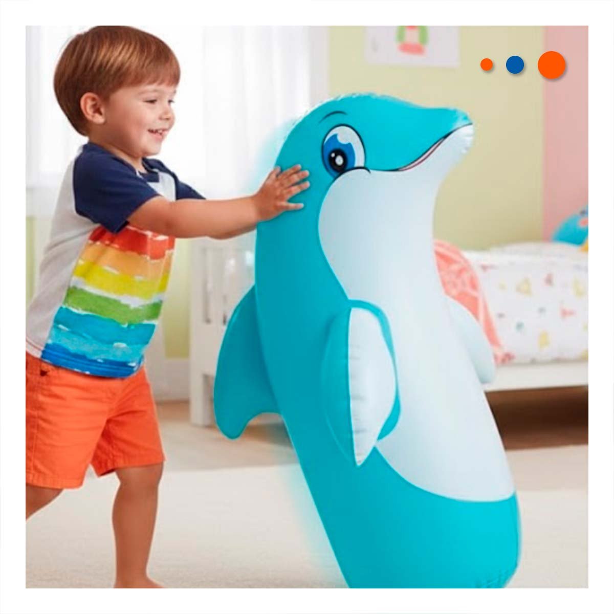 PACK4 ACCESORIO DE DECORACION DINAMICA PARA EL DORMITORIO DE LOS PEQUEÑOS Y+PAPEL REGALO - 2