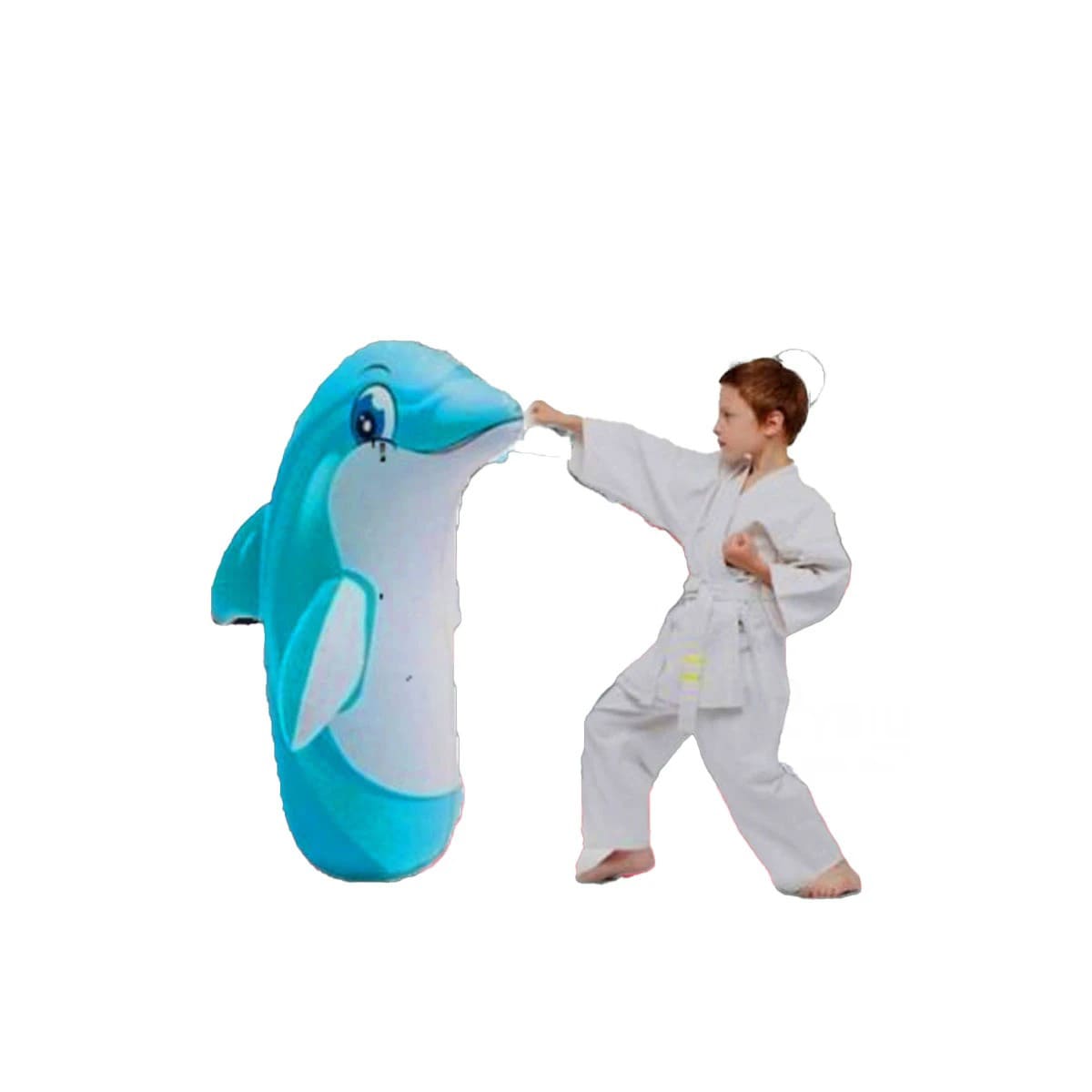 PACK12 INFLABLE ATRACTIVO DE DELFIN Y+LIGAS DE REGALO - 3