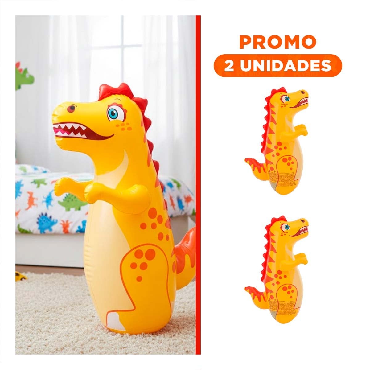 PACK2 INFLABLE DE ESTILO DEPORTIVO PARA EL GASTO DE ENERGIA DE LOS NIÑOS - 1