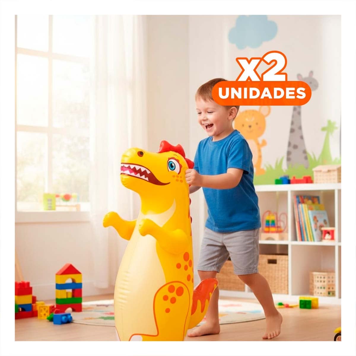 PACK2 INFLABLE DE MARCA RECONOCIDA PARA ASEGURAR LA CALIDAD DEL PRODUCTO Y+REGALO STICKER - 1