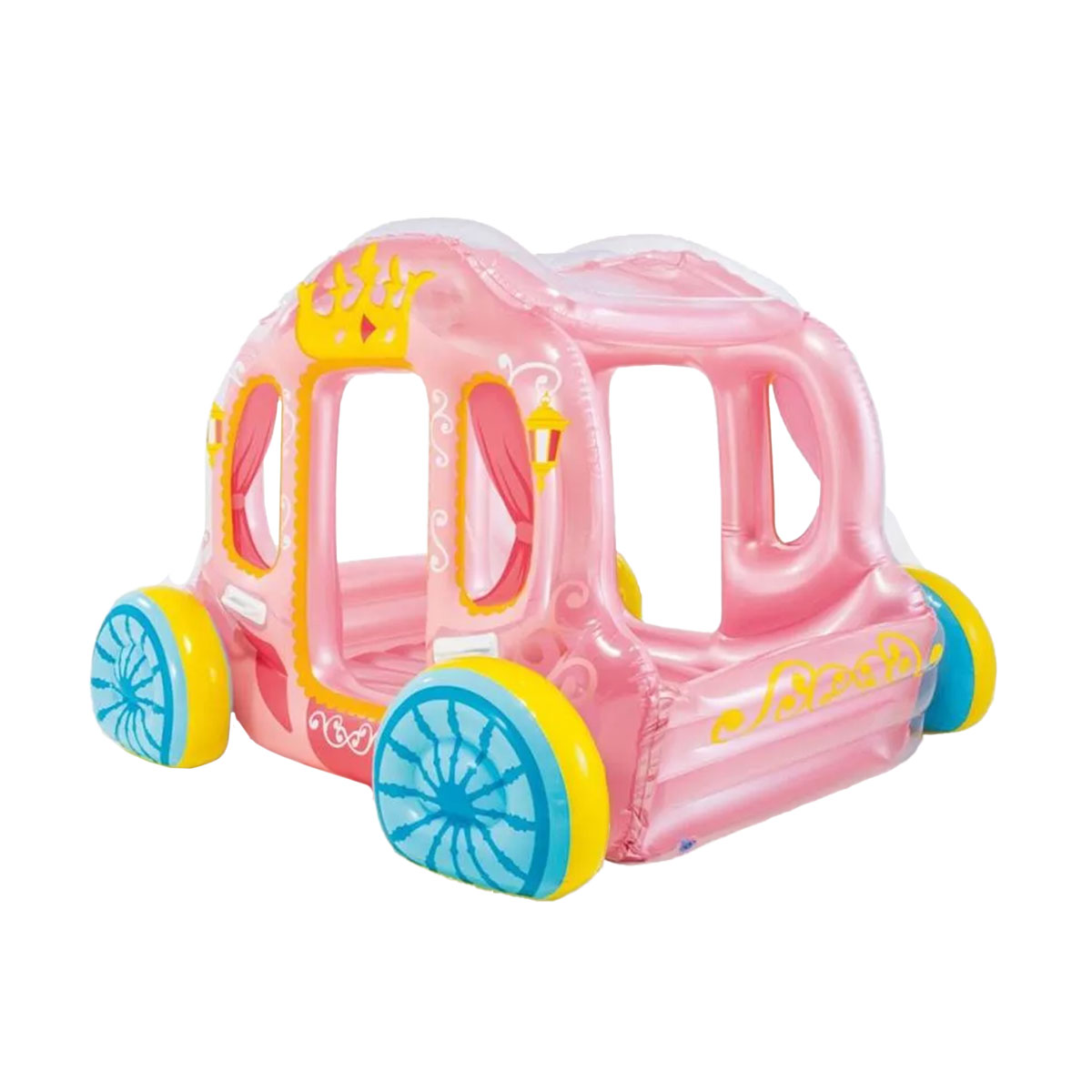 PACK3 CARRUAJE INFANTIL DE ROSADO Y+BANDERITAS ADHESIVAS - 3