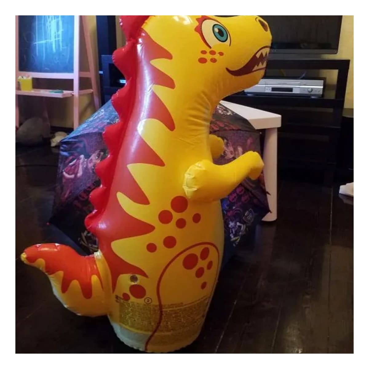 PACK5 INFLABLE ATRACTIVO DE DINOSAURIO Y+LIGAS DE REGALO - 4