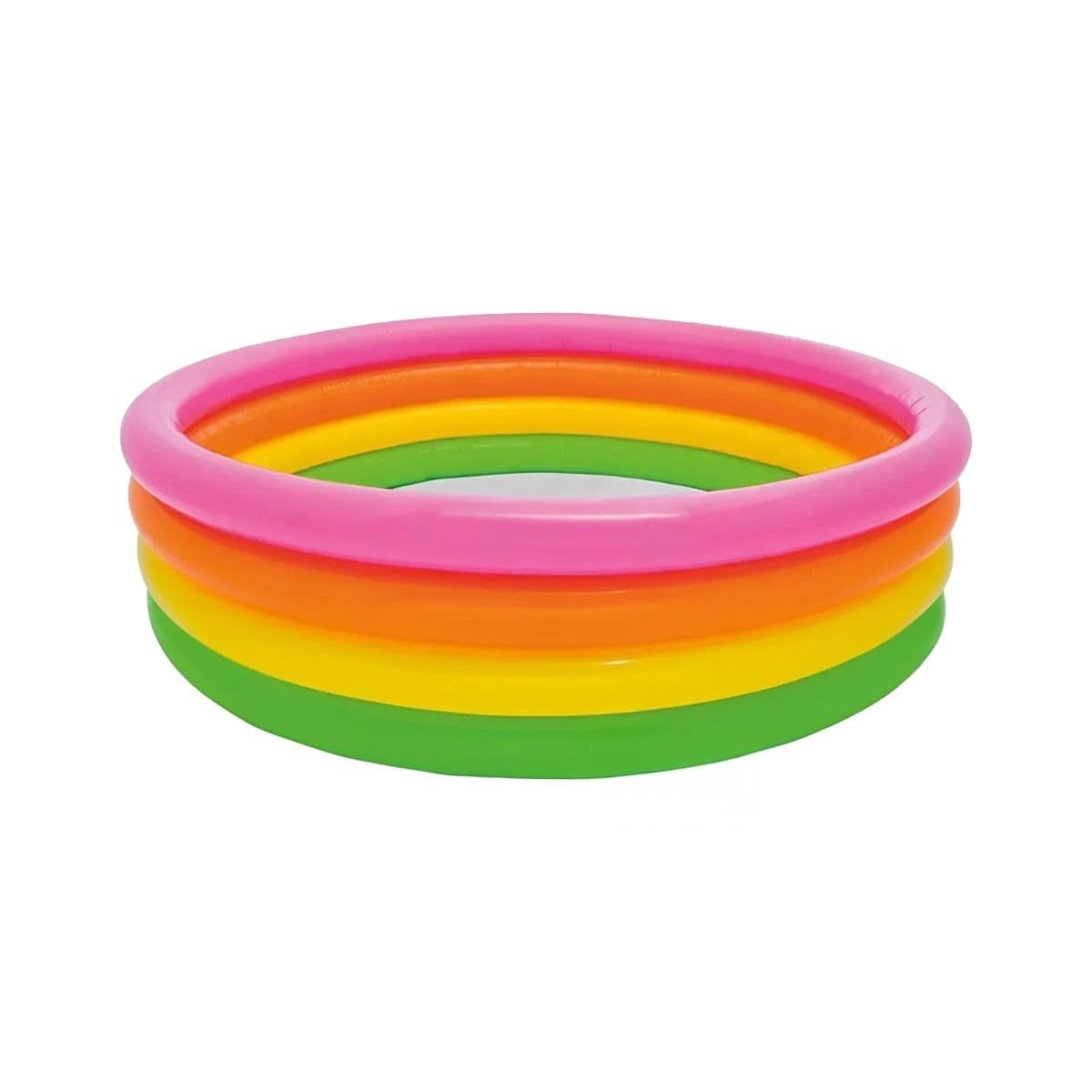 PACK2 ACCESORIO DE VERANO ARCOIRIS 168X46CM ADECUADA PARA REFRESCAR Y+REGALO STICKER - 2