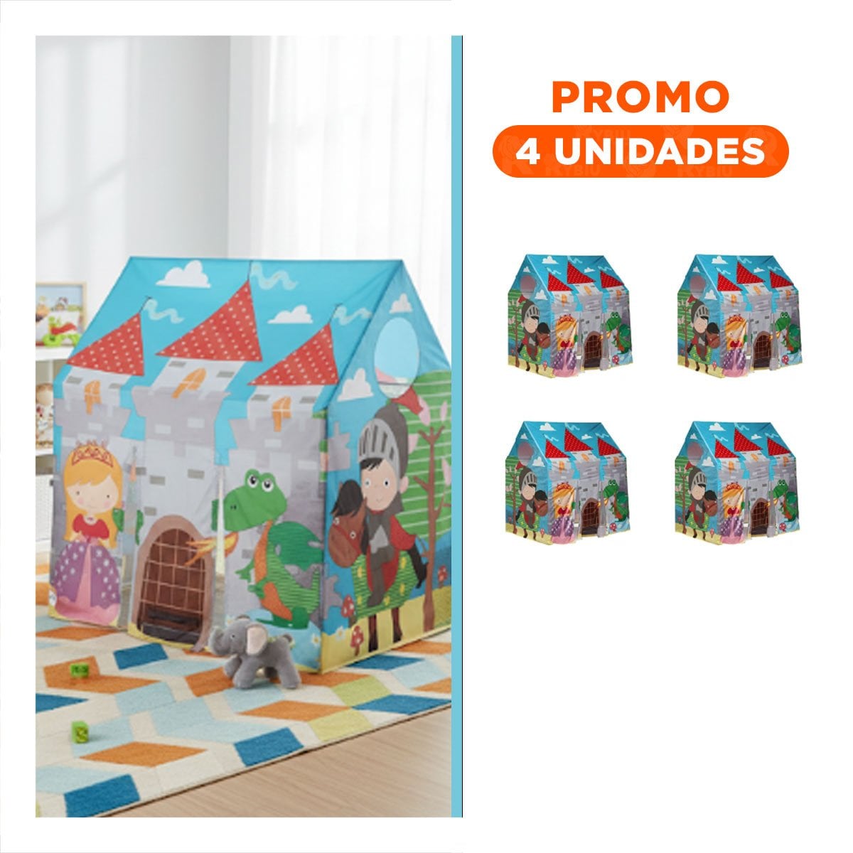 PACK4 HABITACION DE MATERIAL NO TOXICO PARA LA SALUD DE SU CRIATURA Y+REGALO STICKER - 1