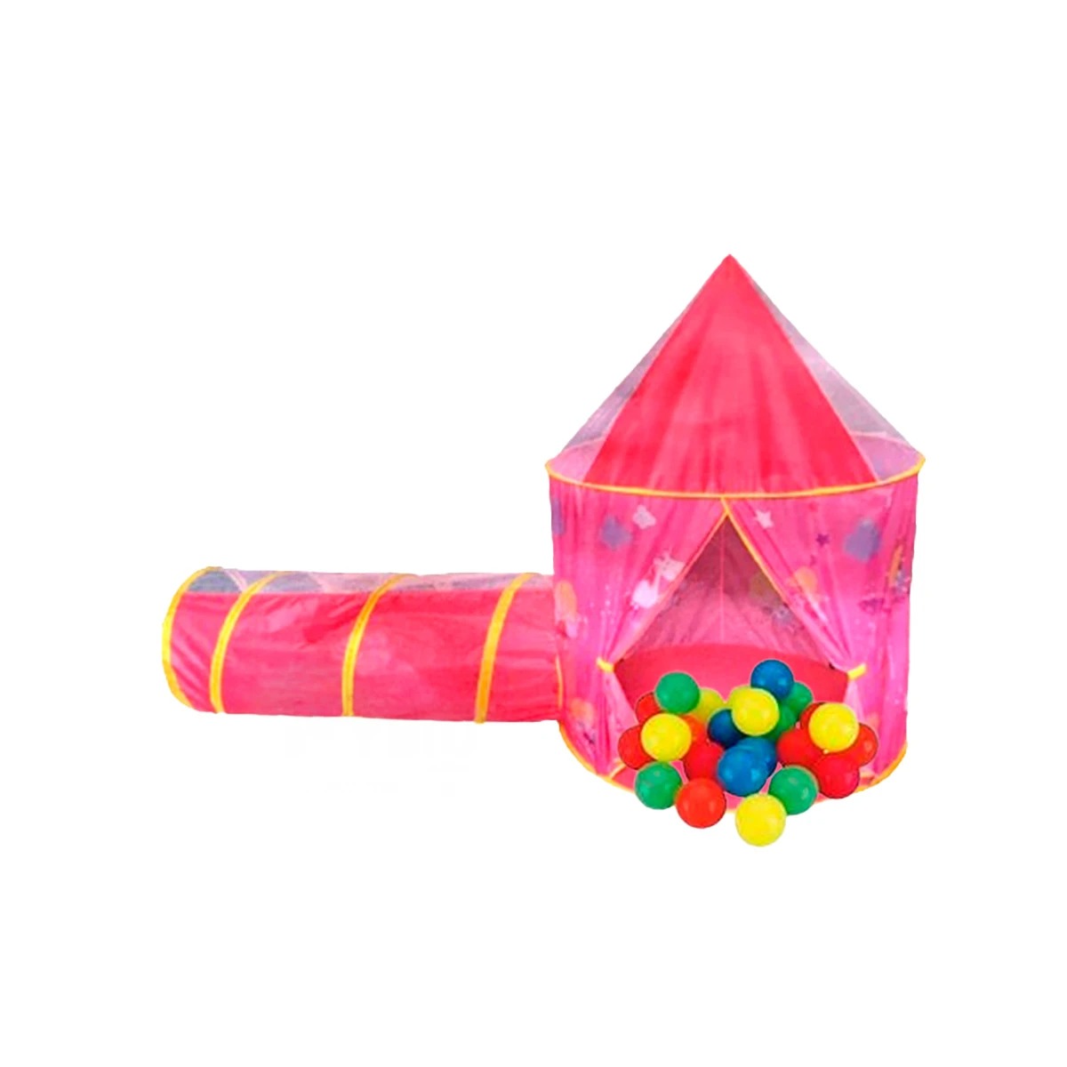 PACK3 JUEGO RESISTENTE PARA NIÑO EN ROSADO Y+PAPEL DE REGALO - 2