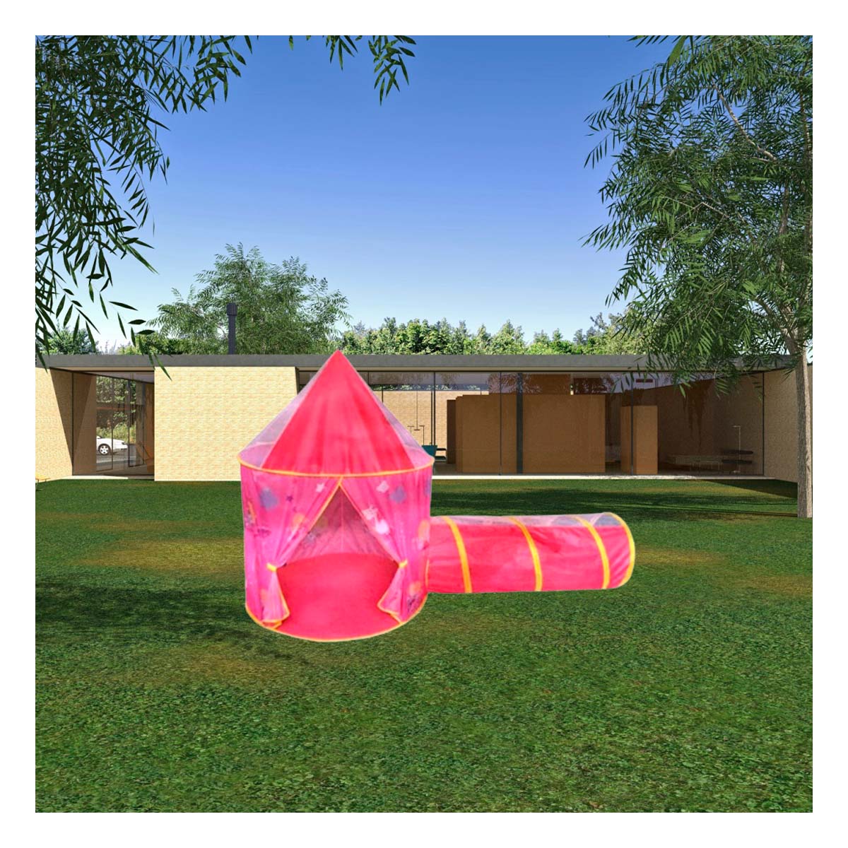 PACK3 JUEGO DE FACIL ARMADO EN ROSADO Y+REGALO STICKERS - 1