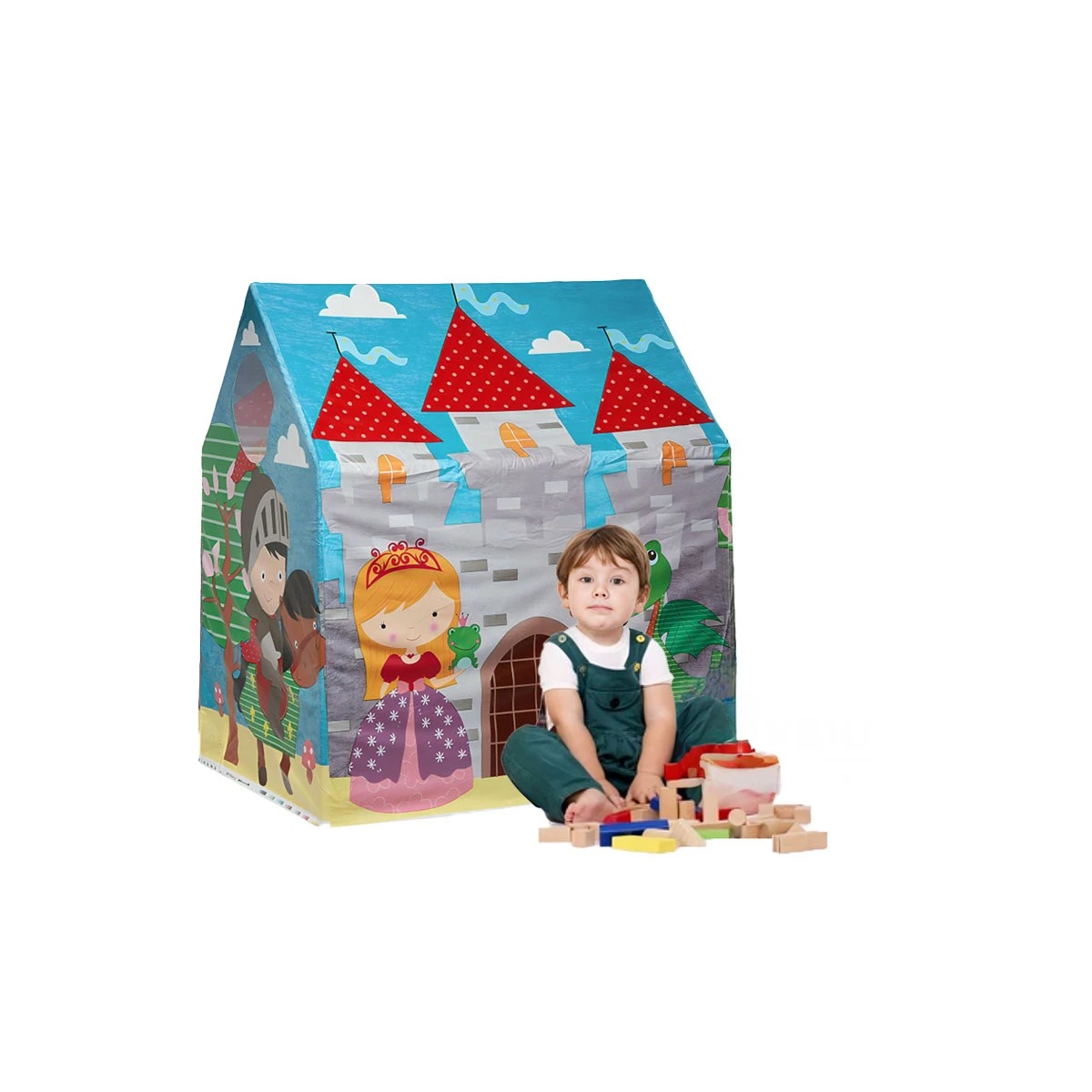 PACK3 CASITA DURADERO EN MULTICOLOR Y+BANDERITAS ADHESIVAS - 4