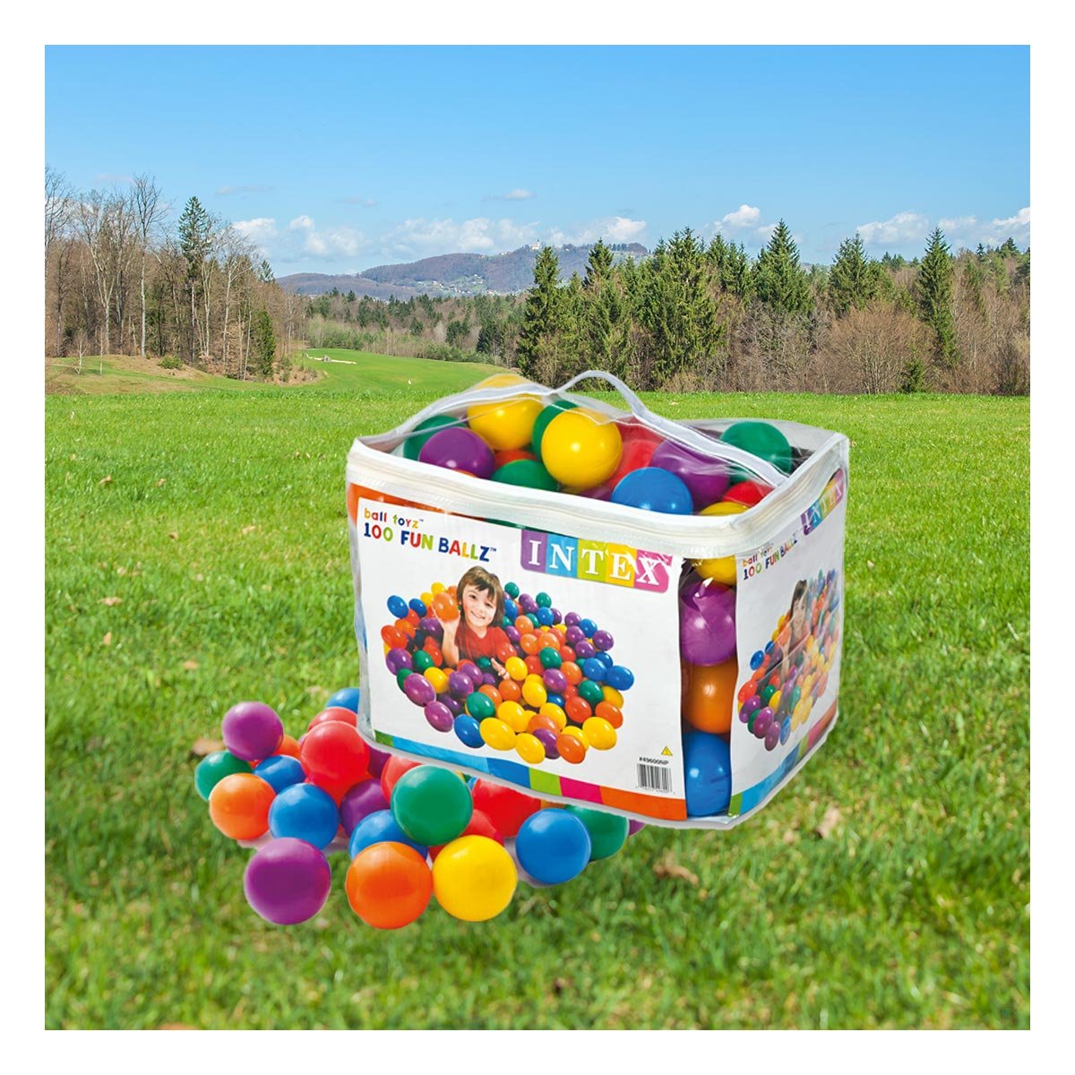 PACK2 GRUPO DE PELOTAS DE 8CM PARA EL CONFORT DE LOS MAS CHICOS Y+PAPEL REGALO - 5