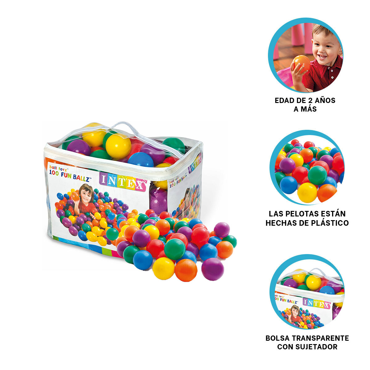 PACK3 PACK DE JUEGO DE NIÑOS EN MULTICOLOR Y+LIGAS DE REGALO - 3