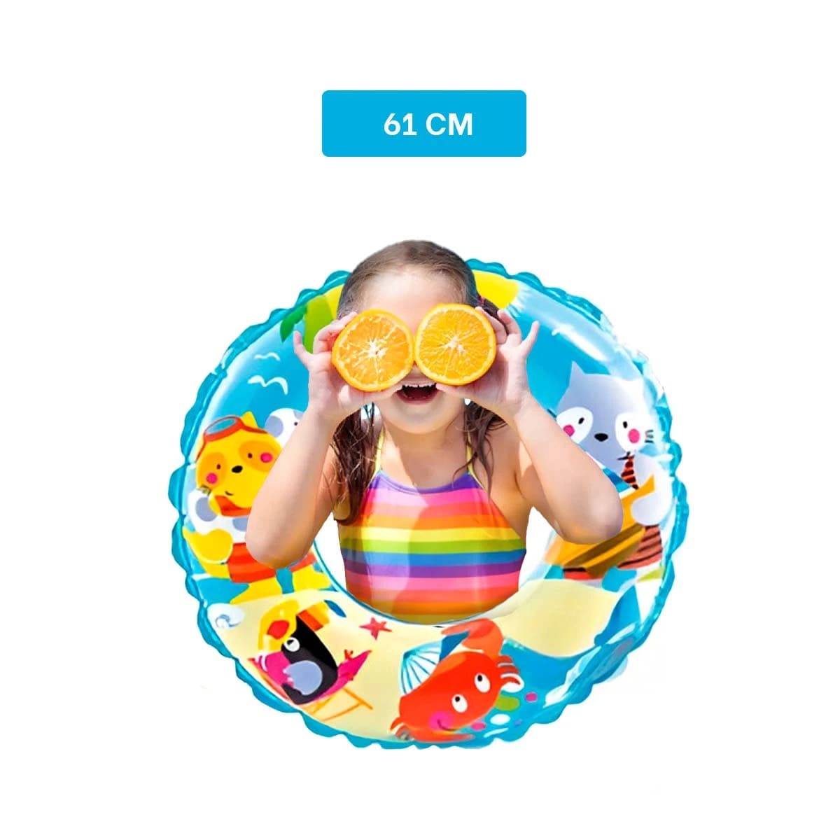 PACK3 FLOTADOR ELEGANTE DE PISCINA CELESTE Y+REGALO AGENDITA - 5