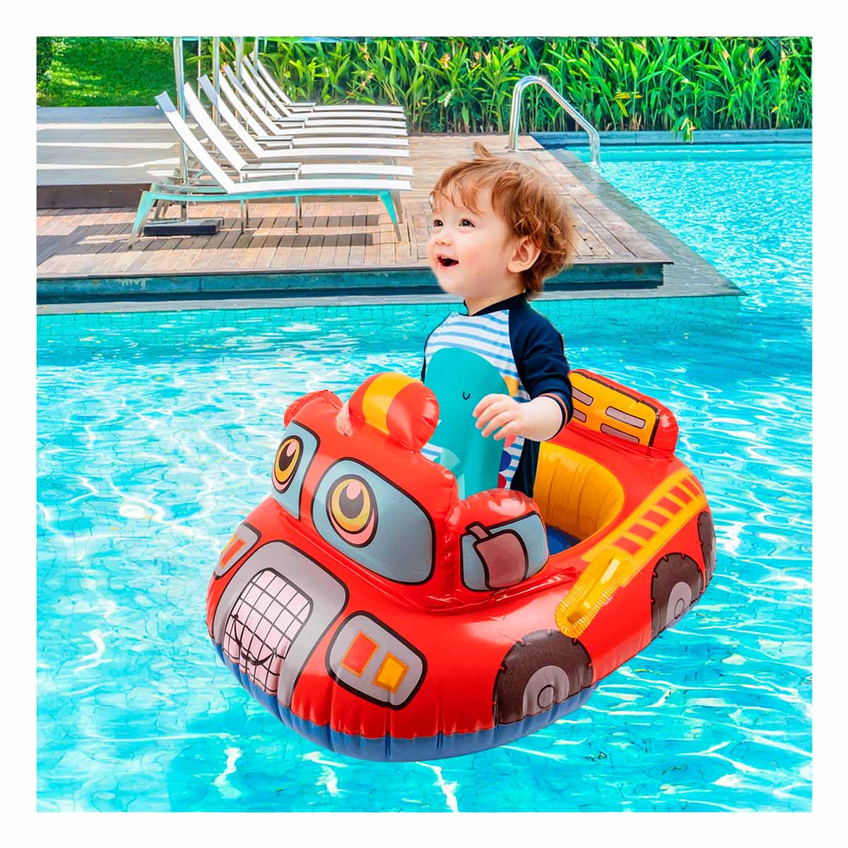 PACK12 FLOTADOR ELEGANTE PARA PISCINA Y+REGALO AGENDITA - 1