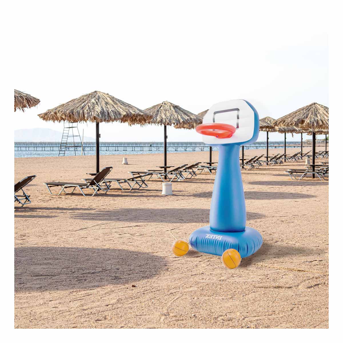 PACK3 CANASTA DE BALONCESTO PARA NIÑOS Y+REGALO STICKERS - 1