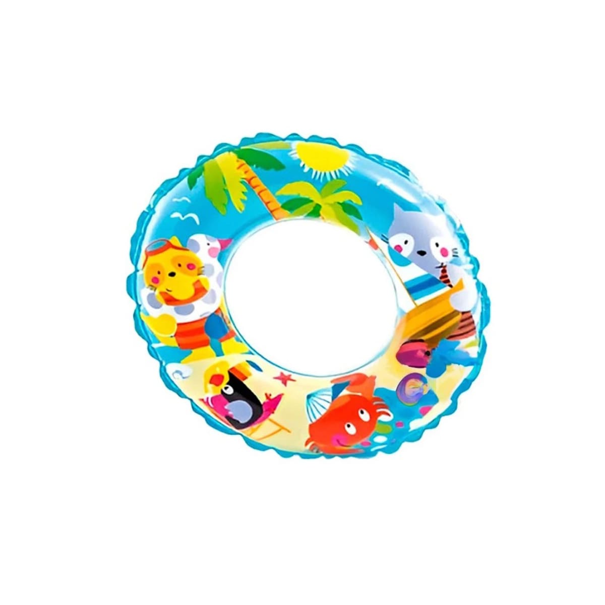 PACK9 FLOTADOR KIDS RESISTENTE EN CELESTE Y+PAPEL DE REGALO - 4