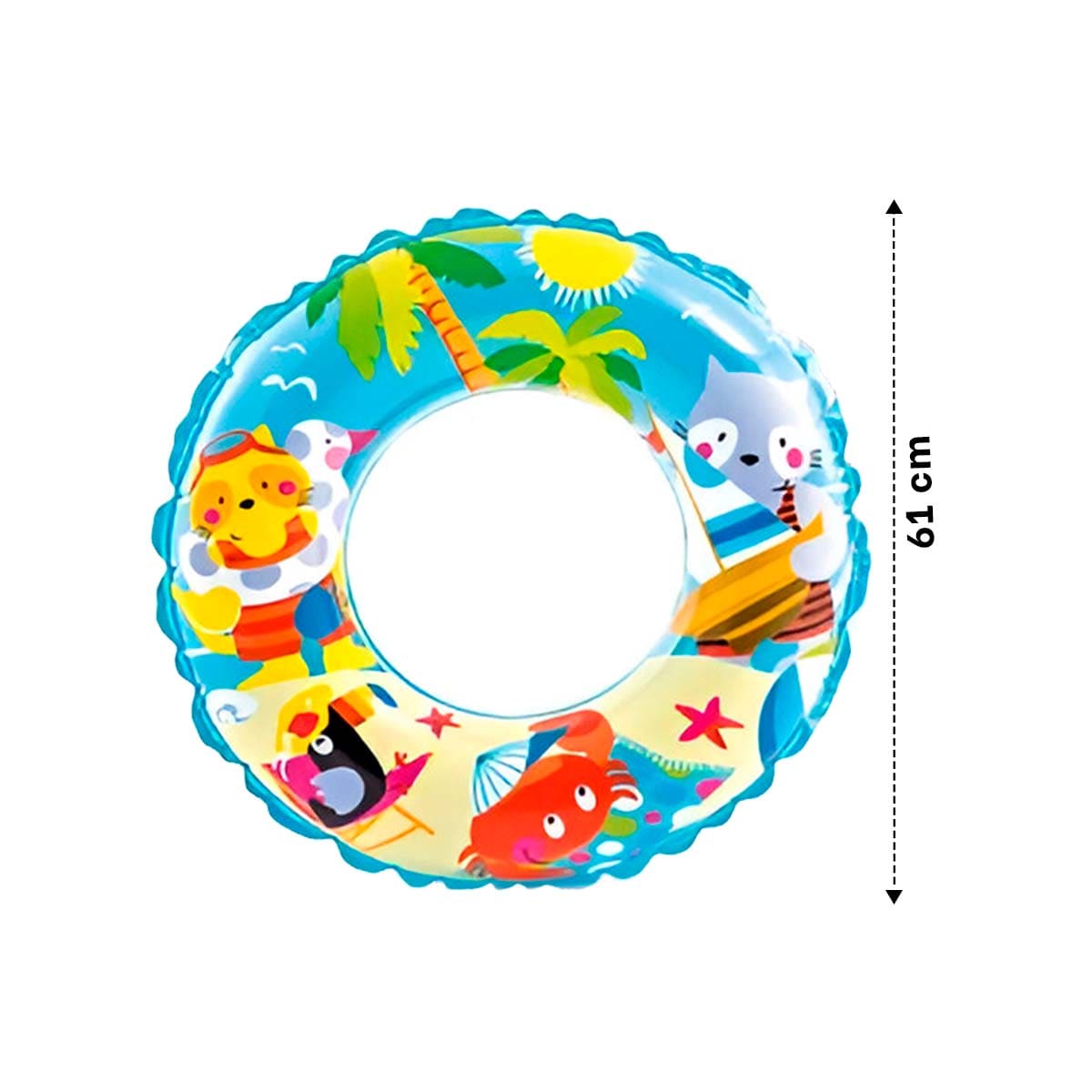 PACK9 FLOTADOR KIDS RESISTENTE EN CELESTE Y+PAPEL DE REGALO - 5