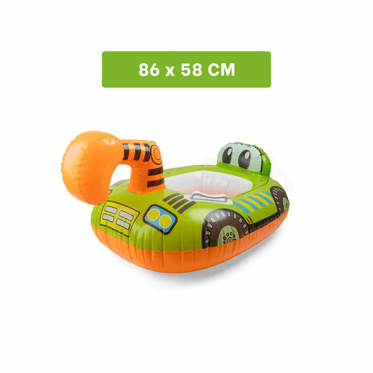 PACK3 FLOTADOR CARRO EN FORMA DE ESCABADORA PARA NIÑOS - 5