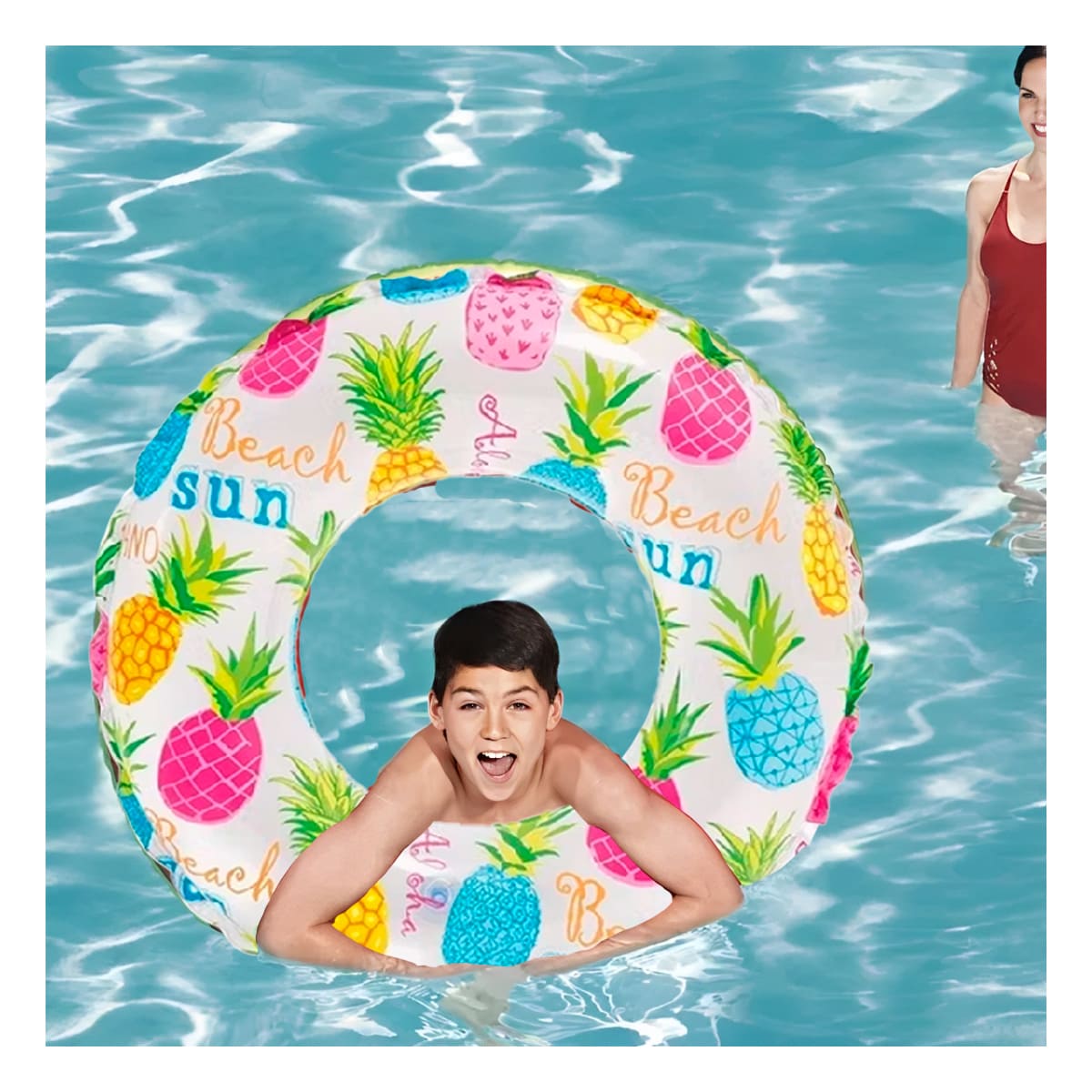 PACK4 INFLABLE INFANTIL DE FACIL ARMADO Y+LIGAS DE REGALO - 1