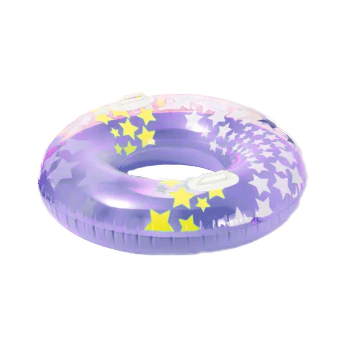 PACK9 FLOTADOR DE PISCINA CON ASA ESTRELLA PARA NIÑOS MORADO - 2