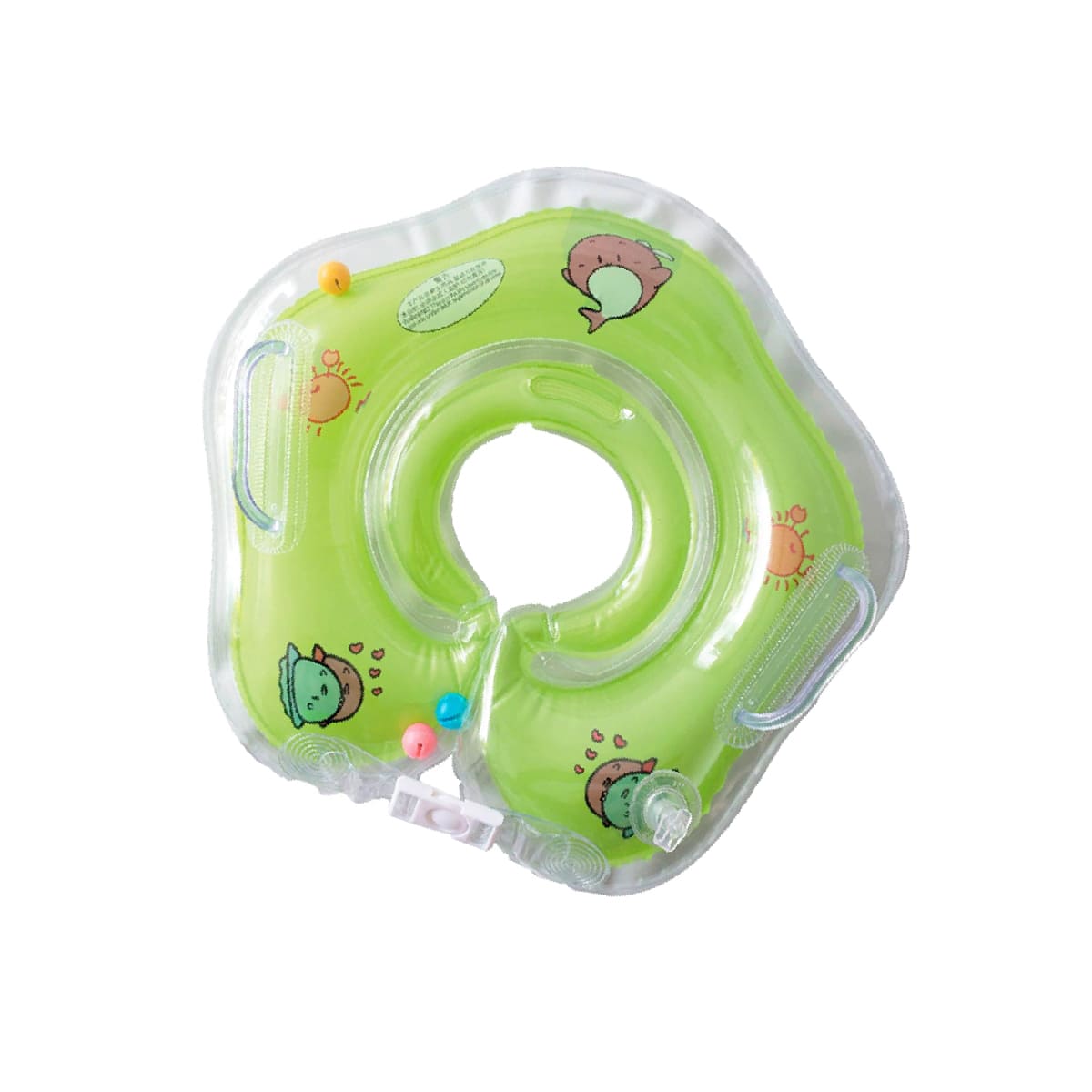 PACK3 FLOTADOR INFLABLE CHICO EN VERDE Y+PAPEL DE REGALO - 2