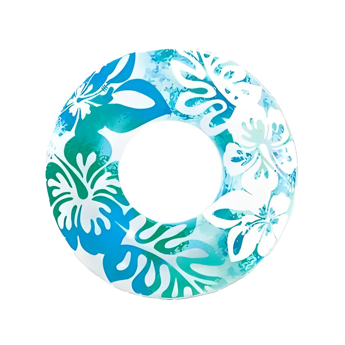 PACK12 FLOTADOR CIRCULAR CELESTE DE 91 CM CON ESTILO NATURAL MARINO Y+REGALO STICKER - 2