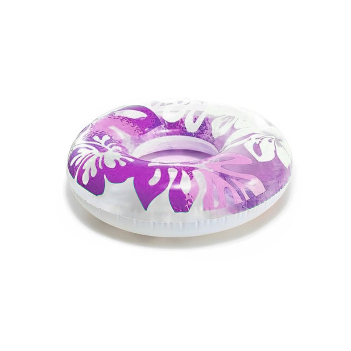 PACK12 FLOTADOR CIRCULAR MORADO DE 91 CM CON ESTILO NATURAL MARINO Y+REGALO STICKER - 2
