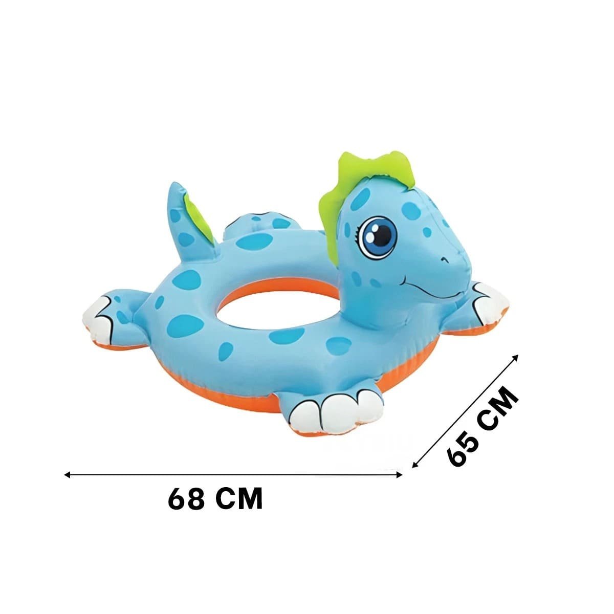 PACK12 INFLABLE CON FORMA DE CABALLO DE MAR PARA BEBE PARA JUEGOS ACUATICOS Y+PAPEL REGALO - 4