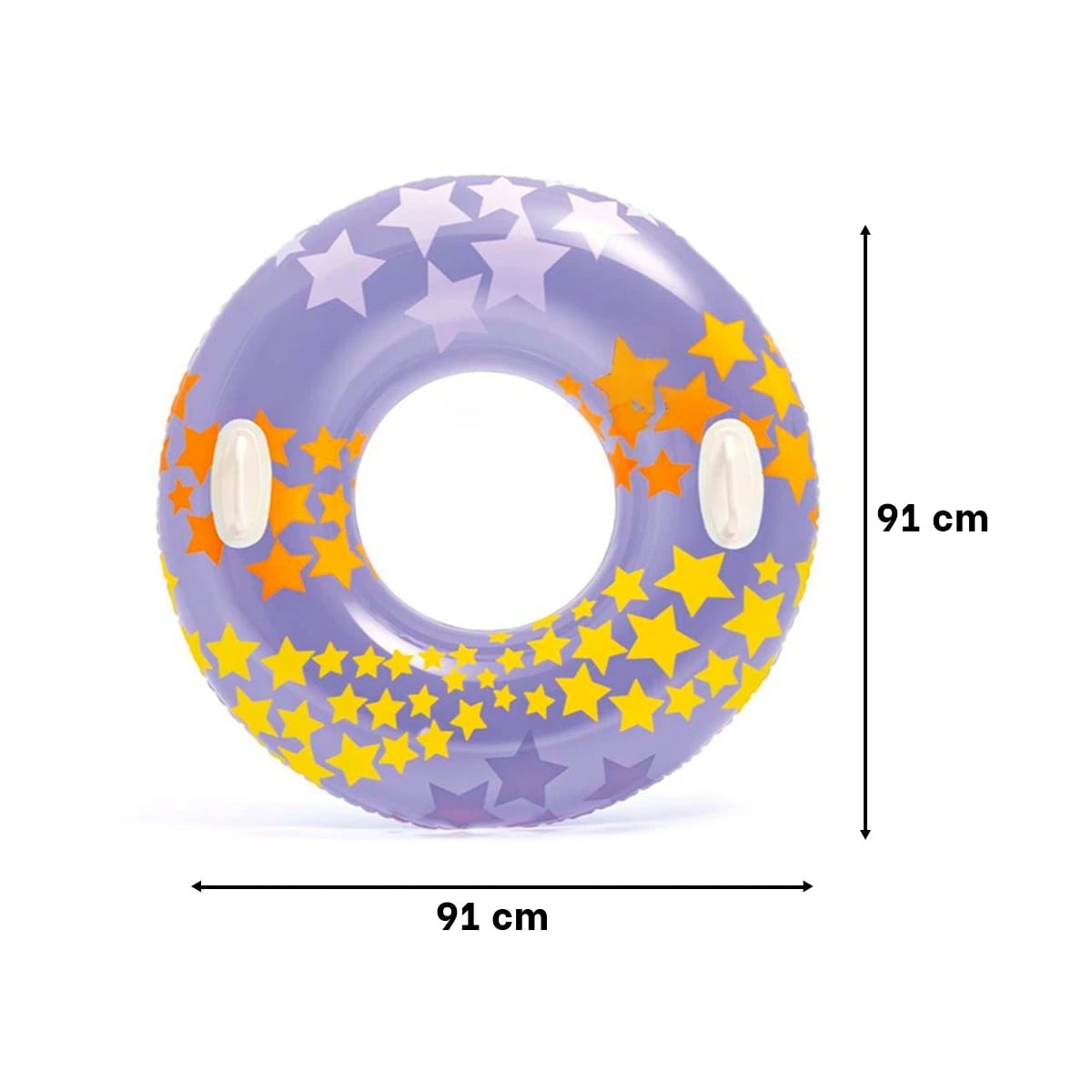 PACK9 INFLABLE AGRADABLE EN COLOR MORADO Y+LIGAS DE REGALO - 5