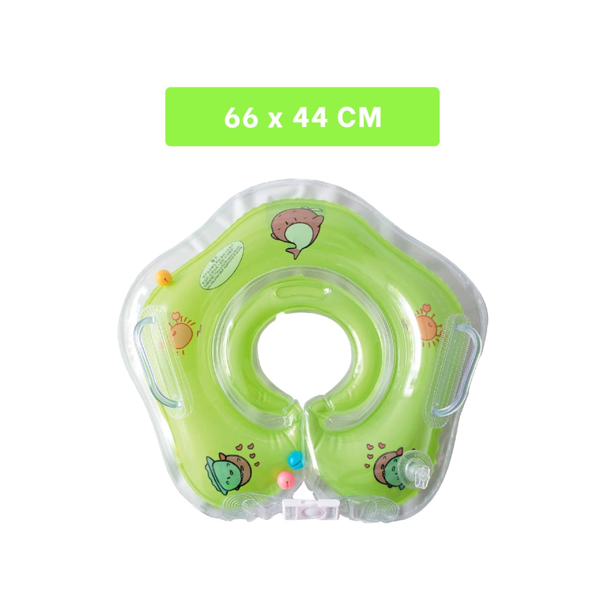 PACK5 FLOTADOR ERGONOMICO EN VERDE Y+BANDERITAS ADHESIVAS - 5