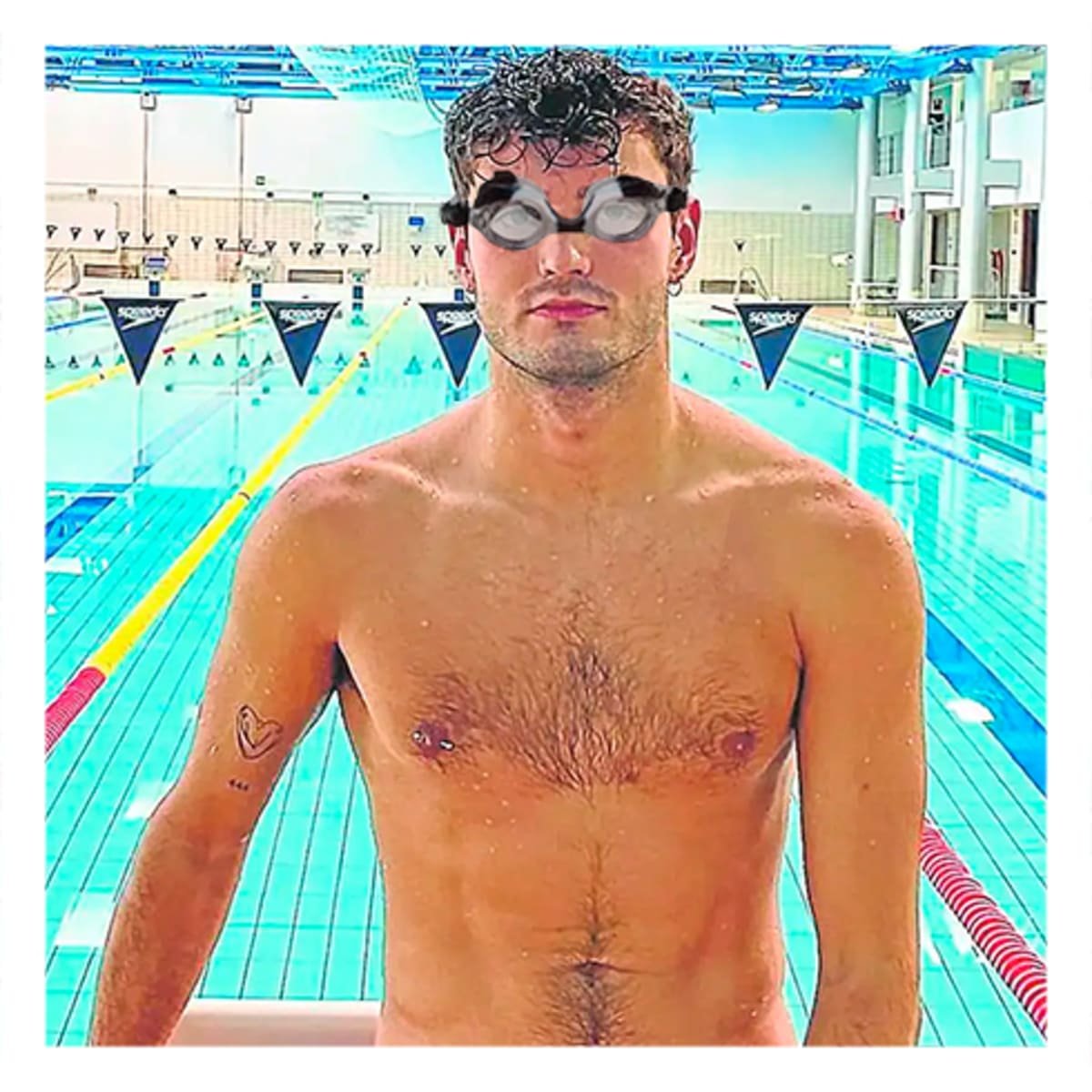PACK4 GAFAS INFANTILES NEGRO Y BLANCO PARA NINOS USO EN PISCINA - 3