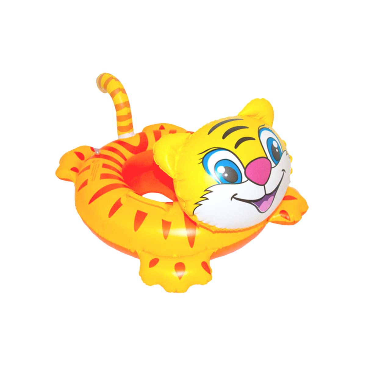 PACK5 FLOTADOR INFLABLE CHICO DE TIGRE Y+PAPEL DE REGALO - 4