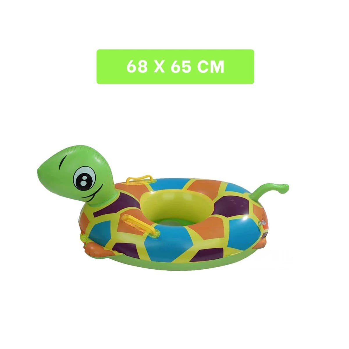 PACK12 FLOTADOR DE AGUA CON FORMA DE TORTUGA PARA BEBE PARA PISCINA Y+REGALO STICKER - 4