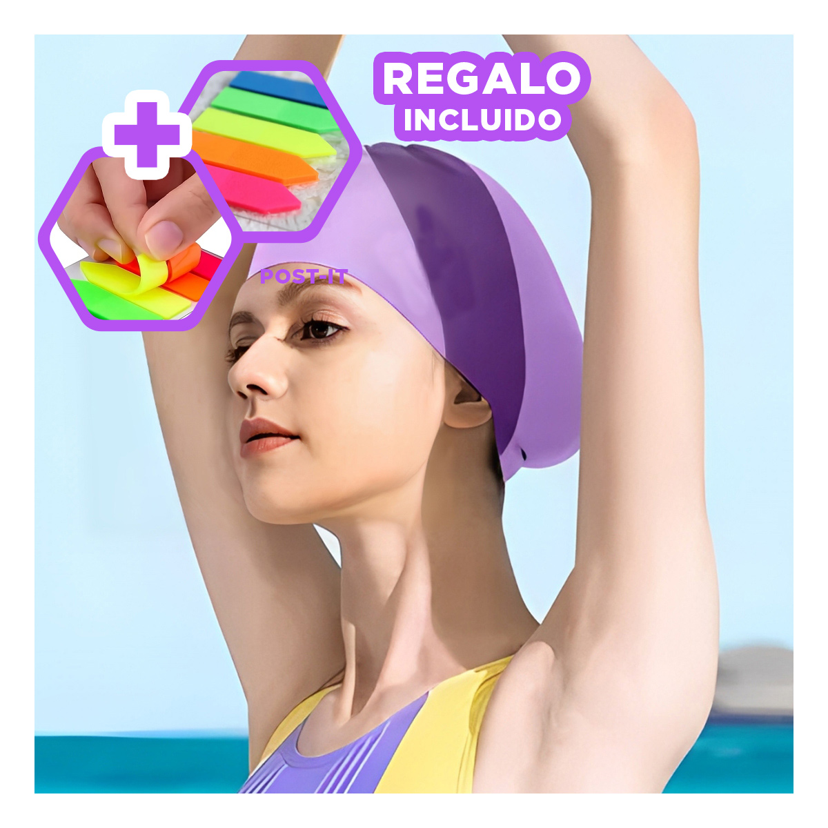 PACK12 GORRO DE DISEÑO ELEGANTE EN LILA Y+REGALO AGENDITA - 1