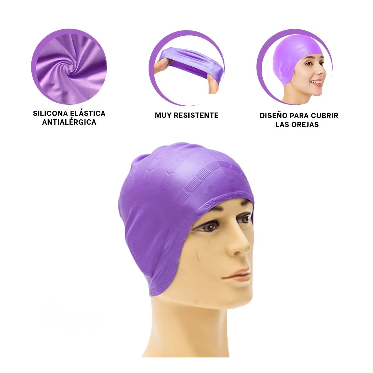 PACK4 GORRO DE DISEÑO ELEGANTE EN LILA Y+REGALO AGENDITA - 2