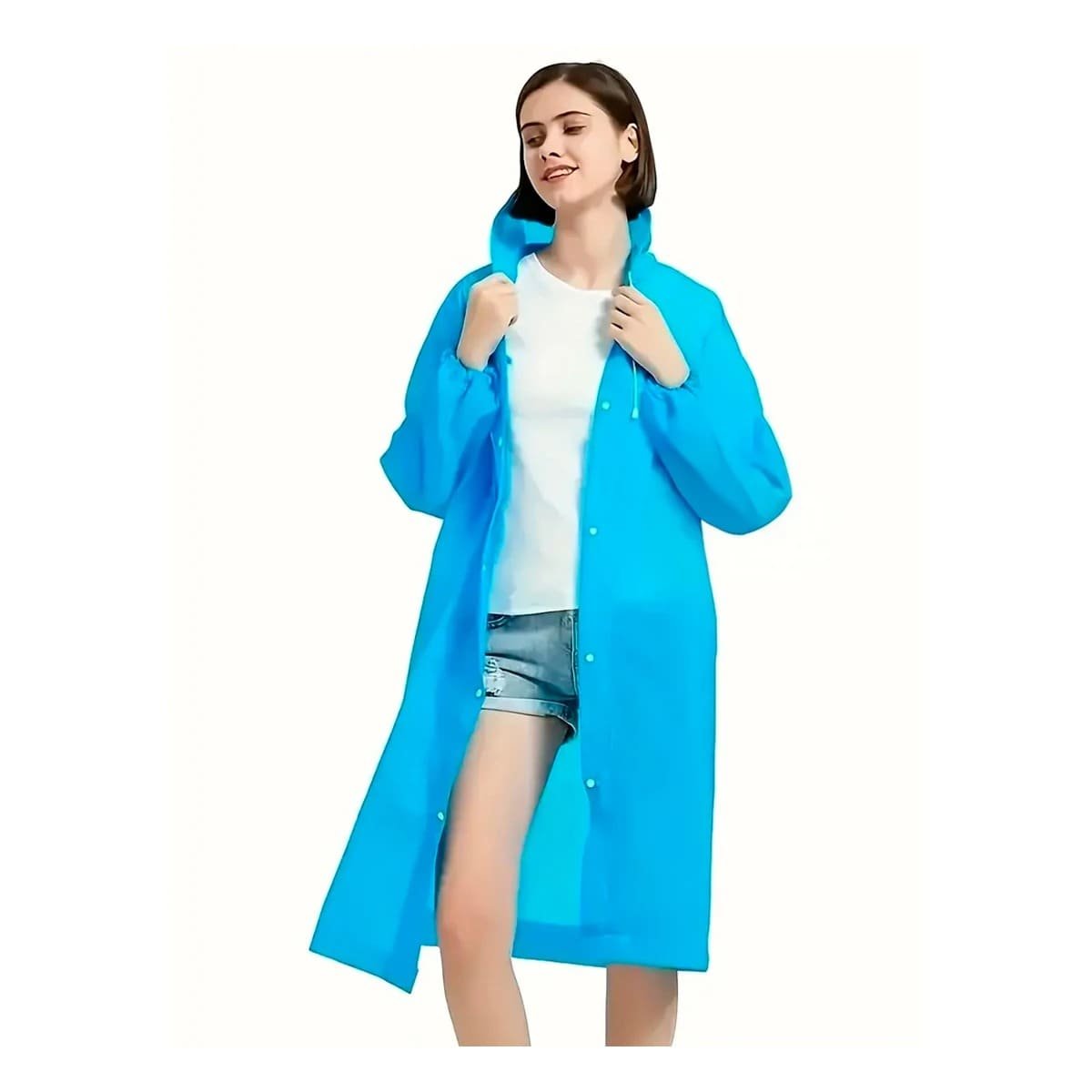IMPERMEABLE PRACTICO PARA PASEOS Y ACTIVIDADES EN DIAS LLUVIOSOS Y+PAPEL REGALO - 5