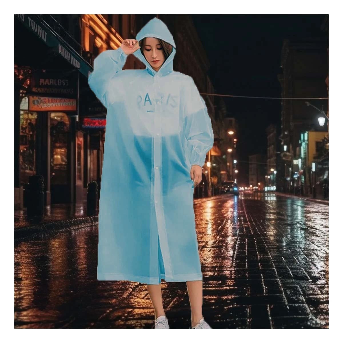 PACK4 IMPERMEABLE COMODO CON CAPUCHA AJUSTABLE PARA ACTIVIDADES INFANTILES Y+PAPEL REGALO - 5