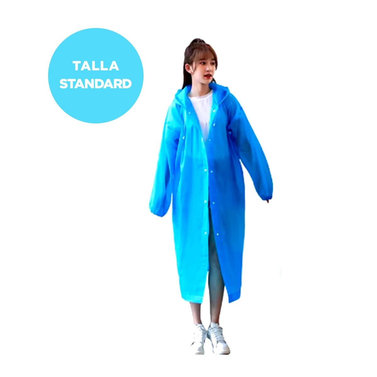PACK2 IMPERMEABLE PRACTICO PARA NINOS Y NINAS EN DIAS DE LLUVIA Y+REGALO STICKER - 4