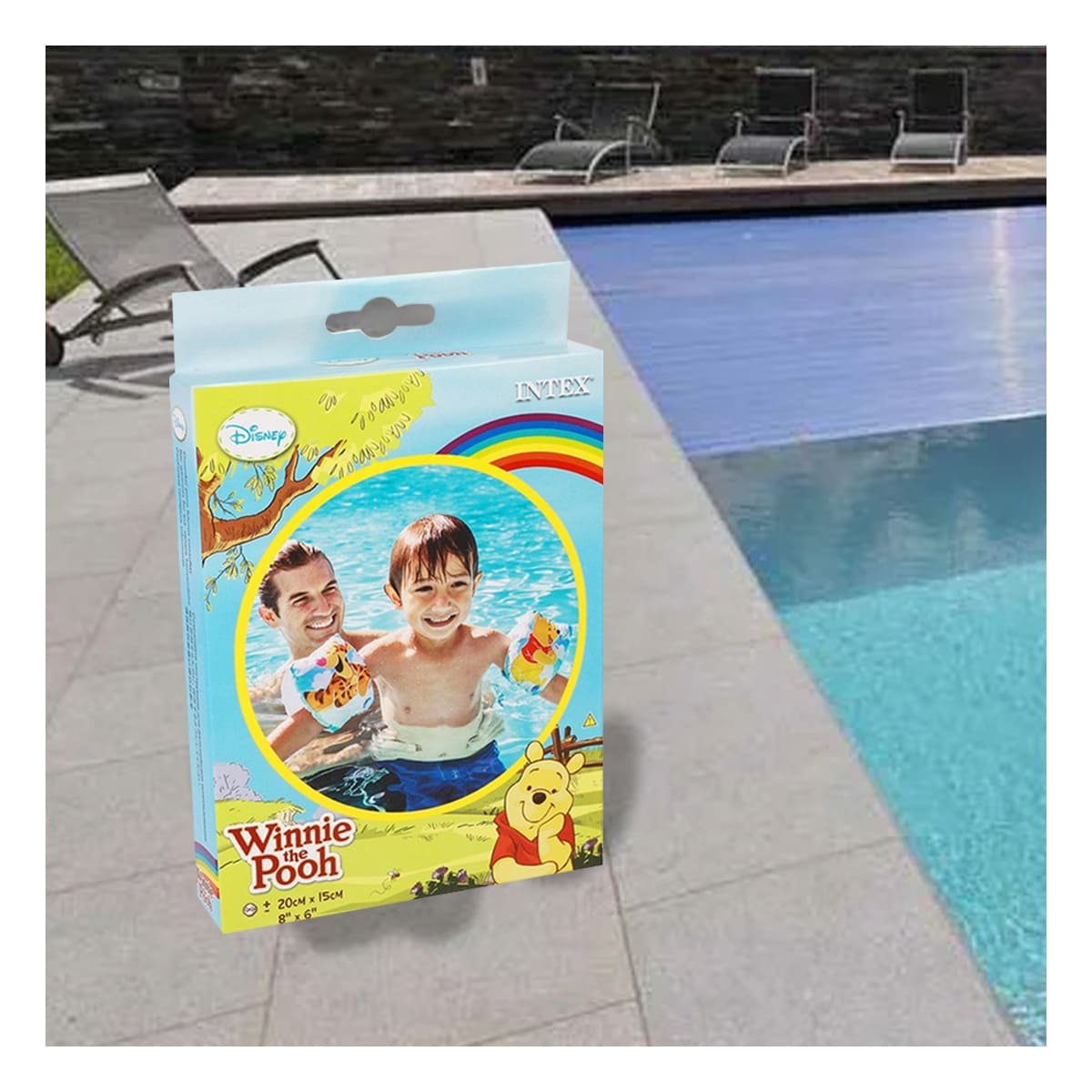 PACK6 ARTICULO ACUATICO PARA PISCINA CON USO INFANTIL Y+REGALO STICKER - 5