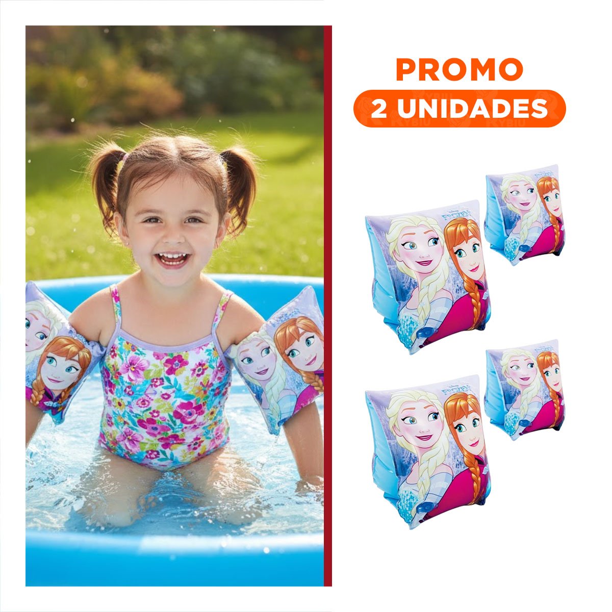PACK2 ARTICULO FLOTANTE PARA NINOS EN JUEGOS DE AGUA - 1